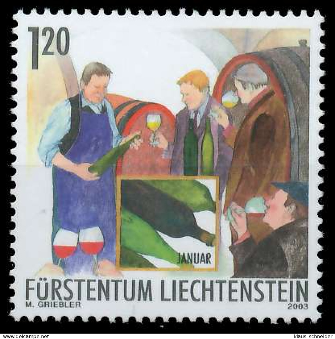 LIECHTENSTEIN 2003 Nr 1335 Postfrisch X28E5A6 - Neufs