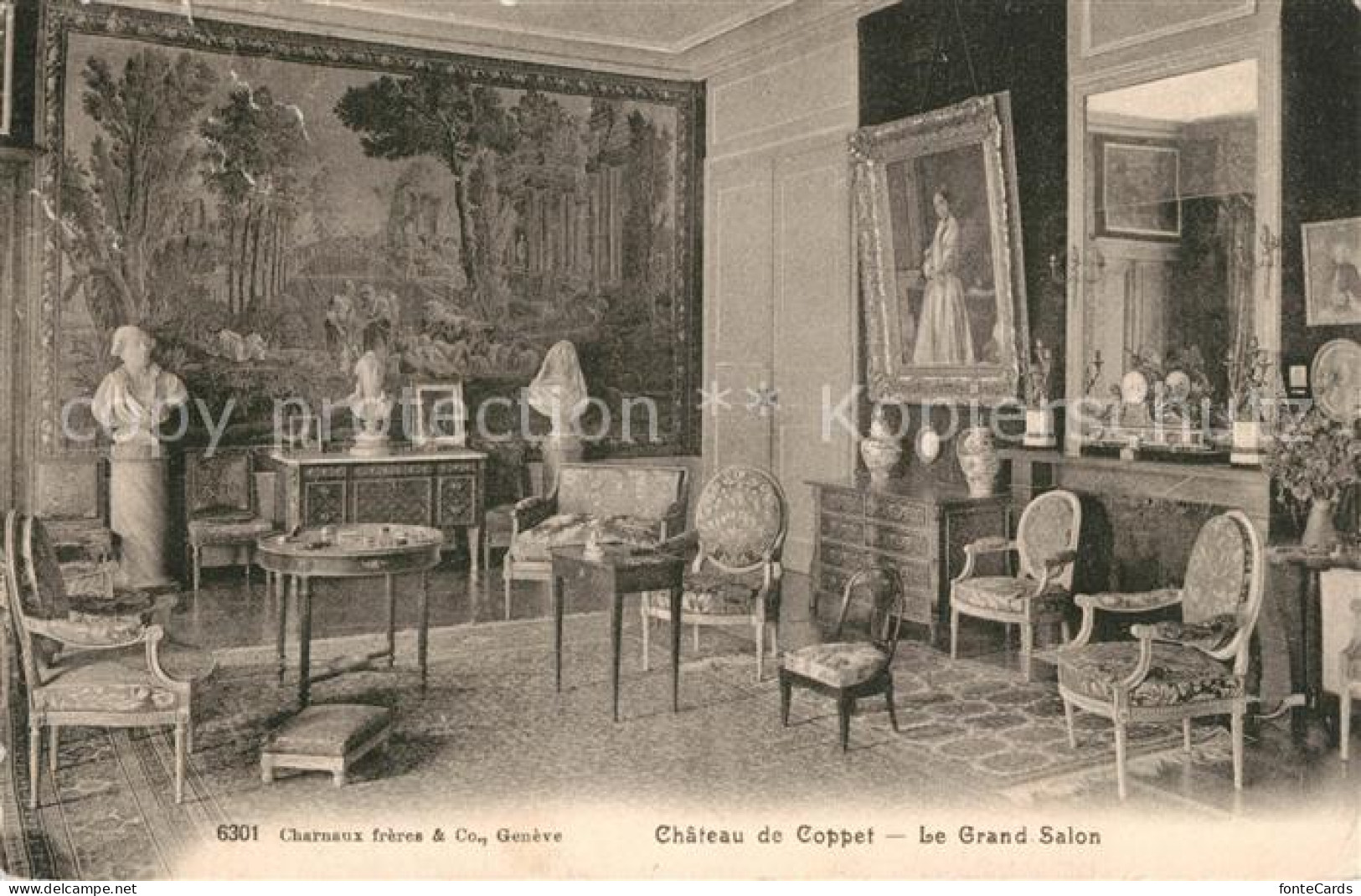 13302370 Coppet Chateau Le Grand Salon Coppet - Sonstige & Ohne Zuordnung