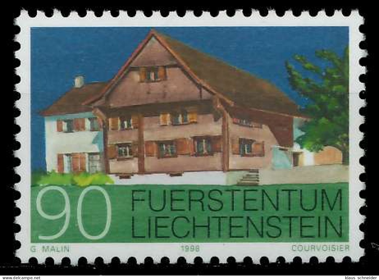 LIECHTENSTEIN 1998 Nr 1186 Postfrisch X28E606 - Neufs