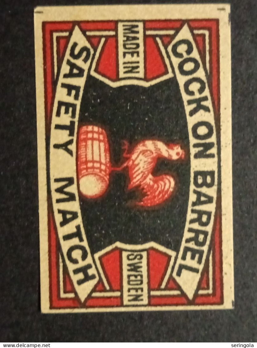 Manufactured Sweden - Matchbox Labels