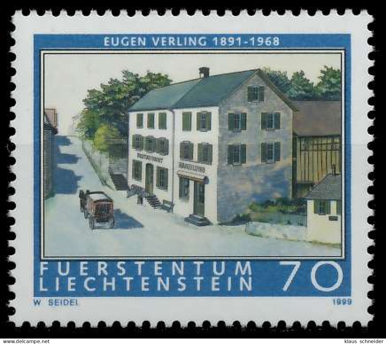 LIECHTENSTEIN 1999 Nr 1212 Postfrisch X298536 - Ongebruikt