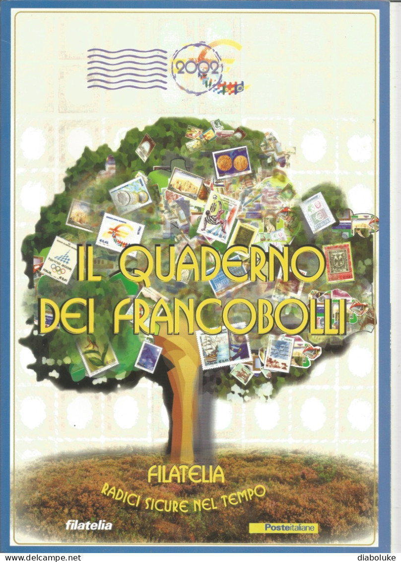 (REPUBBLICA ITALIANA) 2002, IL QUADERNO DEI FRANCOBOLLI - Sonstige & Ohne Zuordnung