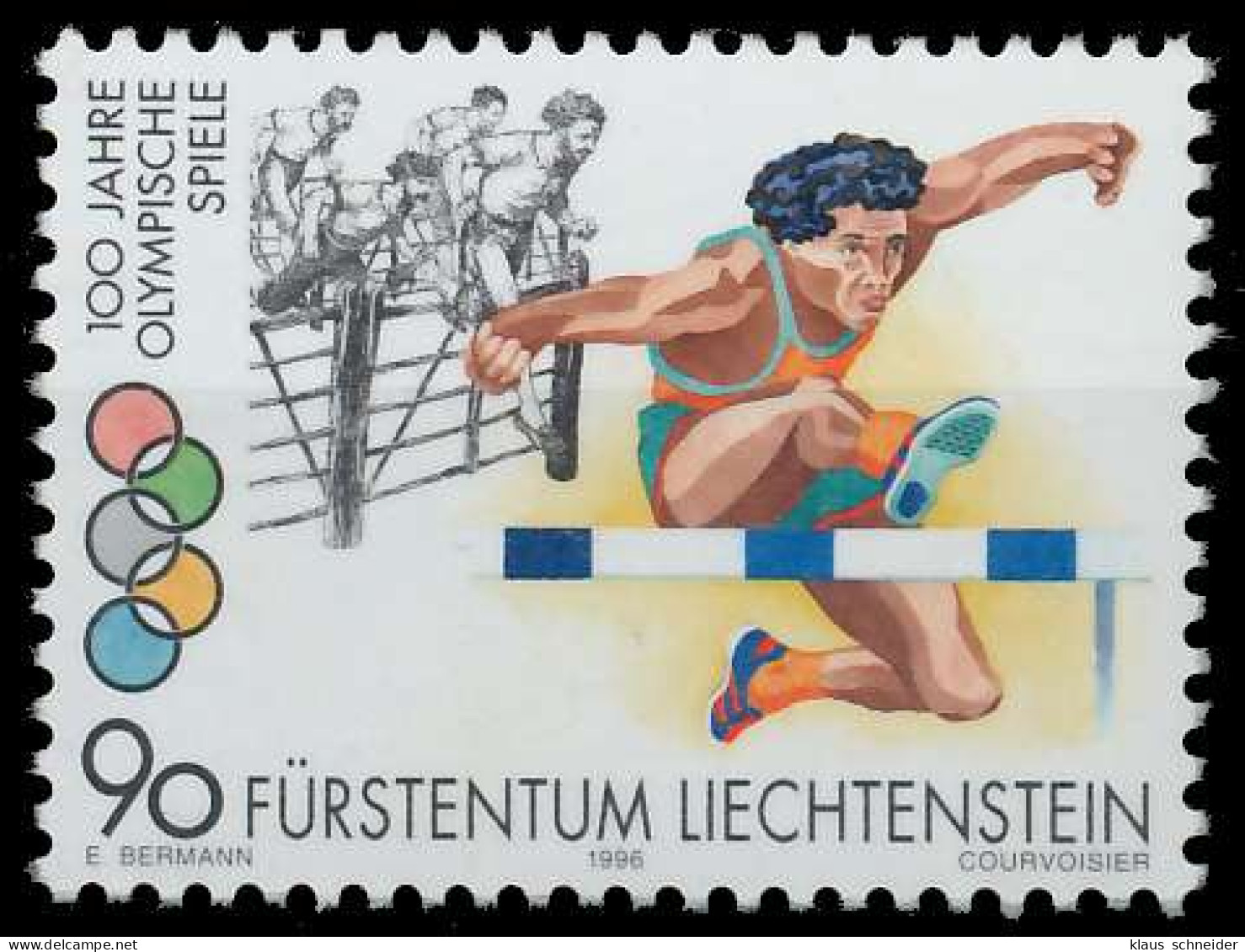 LIECHTENSTEIN 1996 Nr 1130 Postfrisch X298682 - Neufs