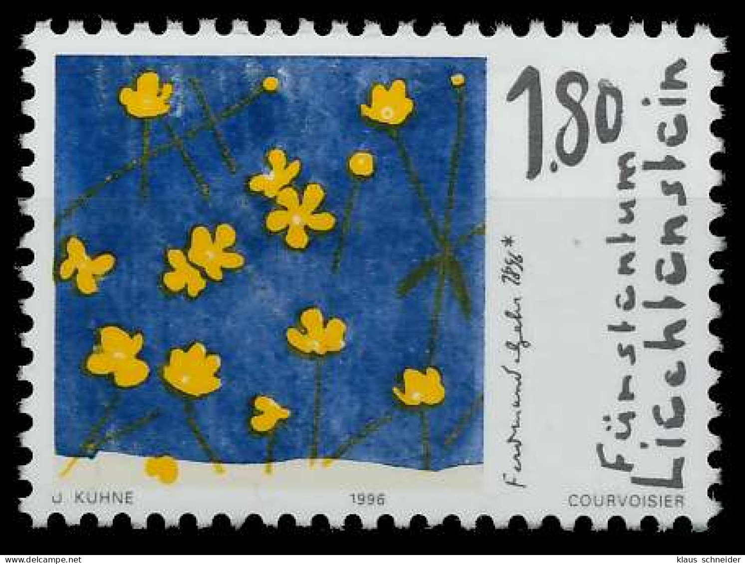 LIECHTENSTEIN 1996 Nr 1135 Postfrisch X29868A - Unused Stamps