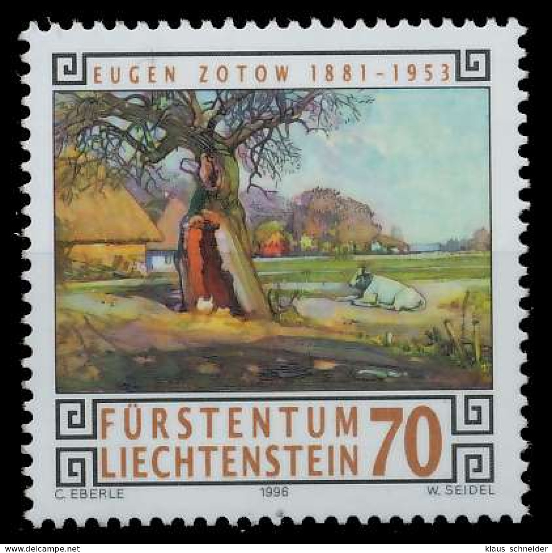 LIECHTENSTEIN 1996 Nr 1138 Postfrisch X2986AE - Ungebraucht