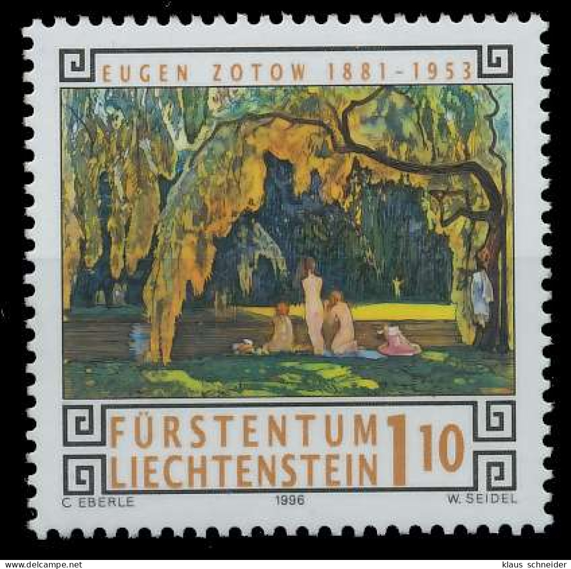 LIECHTENSTEIN 1996 Nr 1139 Postfrisch X2986BA - Nuevos