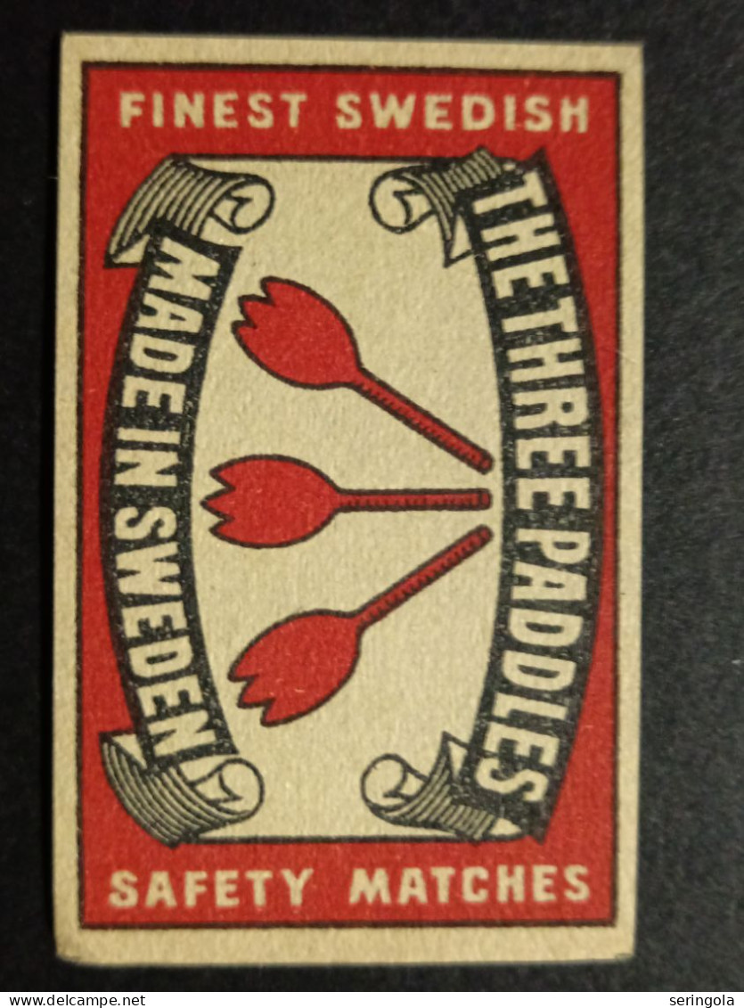 Manufactured Sweden - Matchbox Labels