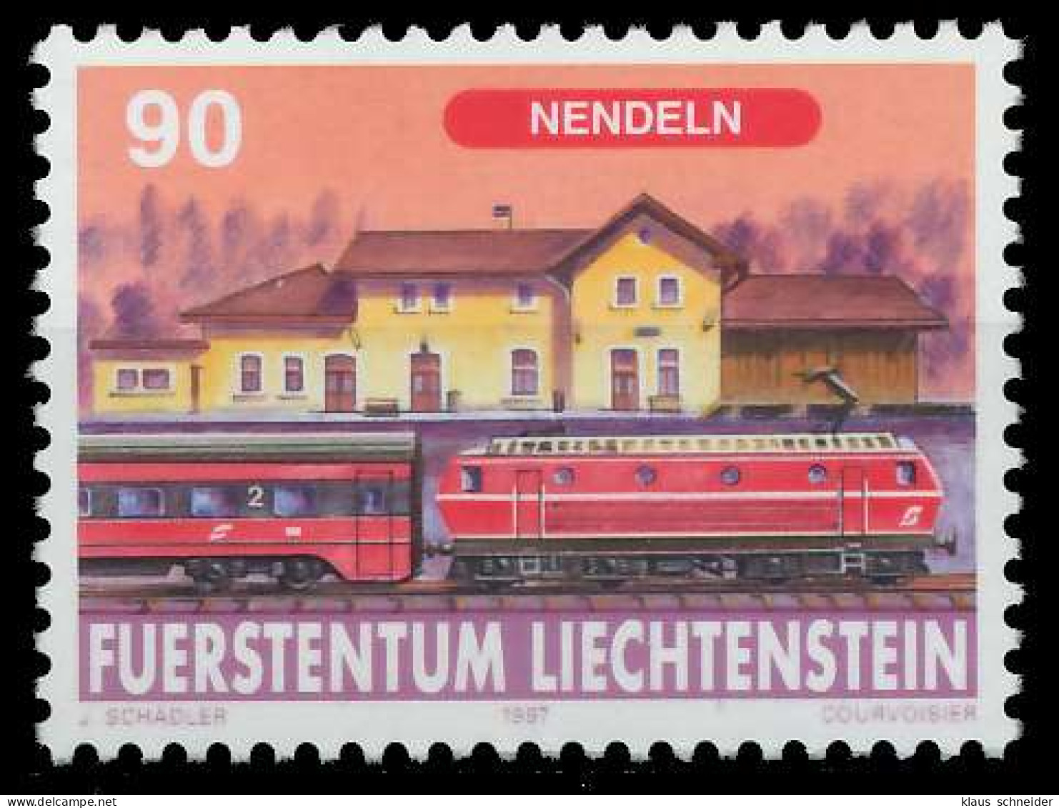 LIECHTENSTEIN 1997 Nr 1156 Postfrisch X2986F2 - Nuevos