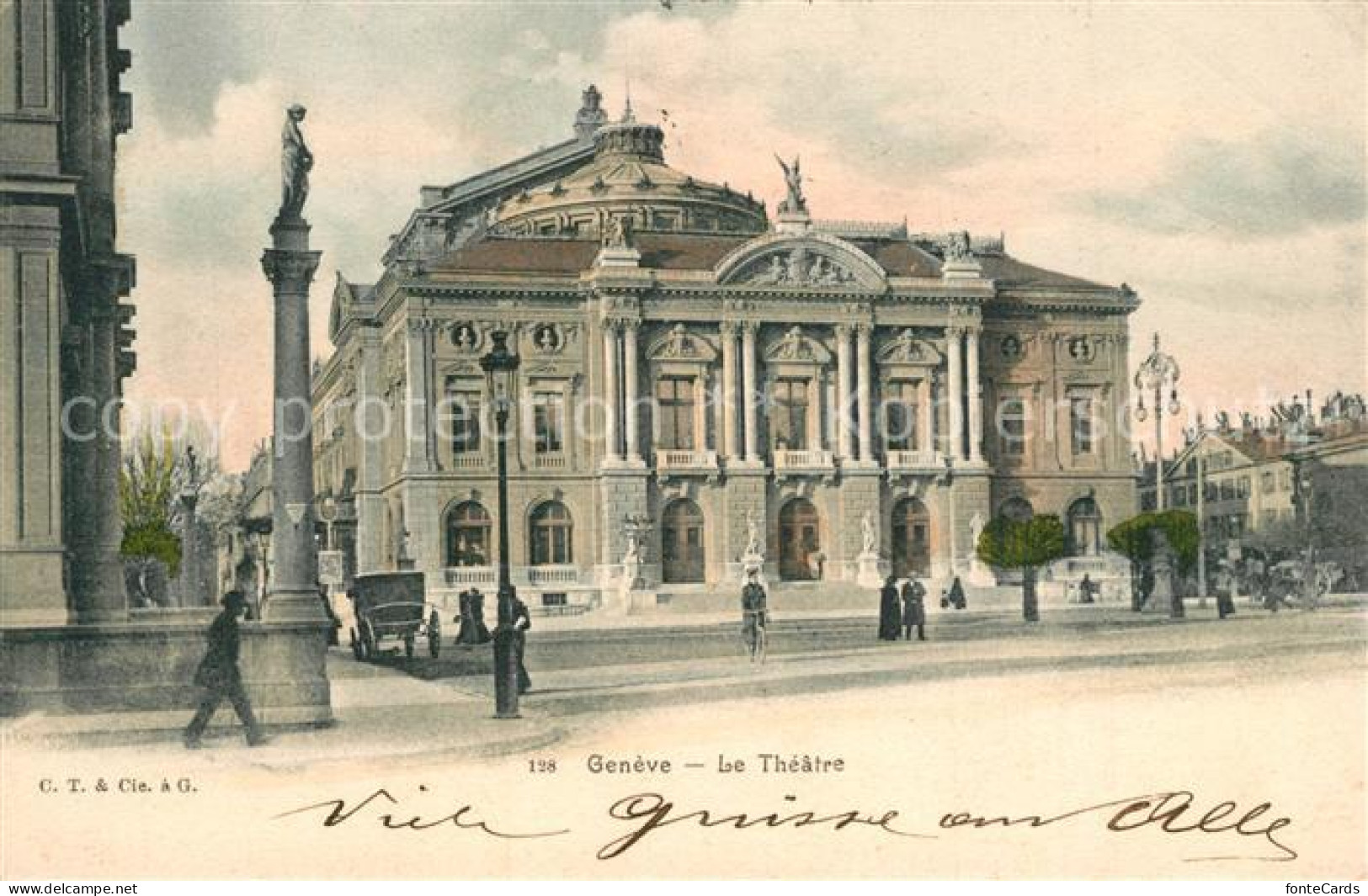 13301892 Geneve GE Le Théâtre Theater Geneve GE - Andere & Zonder Classificatie