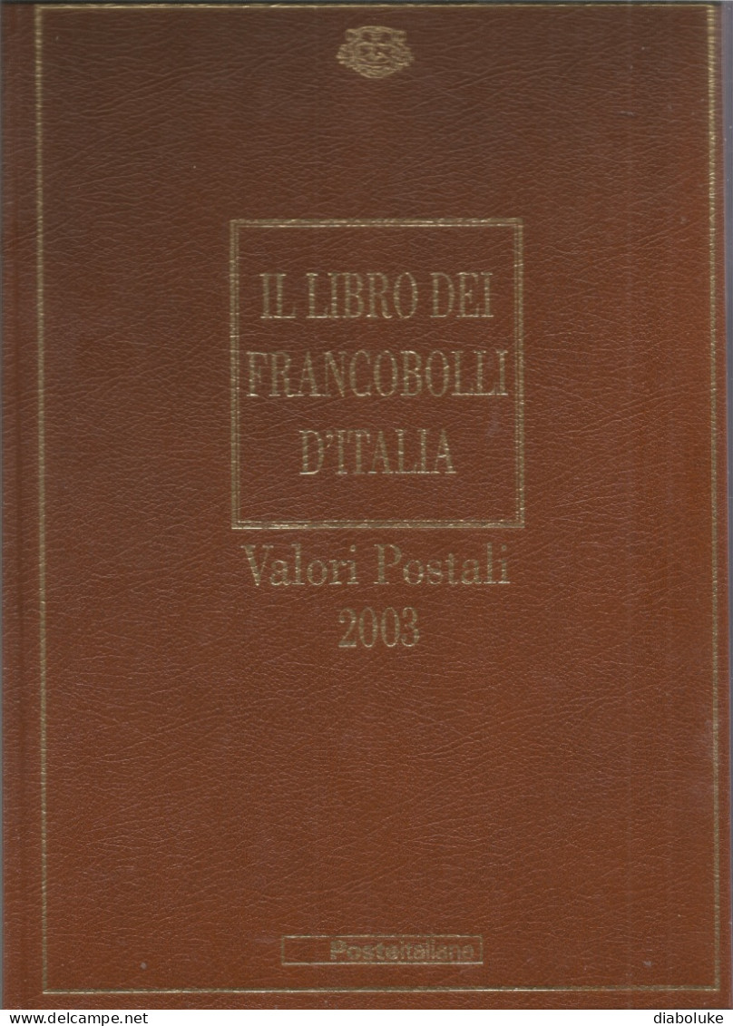 (REPUBBLICA ITALIANA) 2003, IL LIBRO DEI FRANCOBOLLI - Altri & Non Classificati