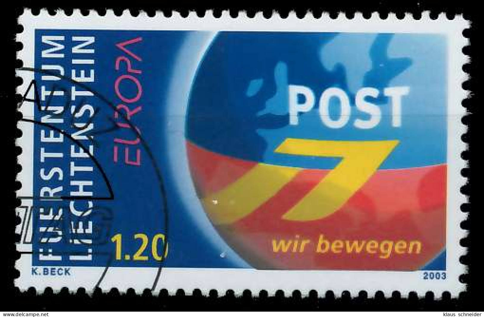 LIECHTENSTEIN 2003 Nr 1310 Gestempelt X298776 - Used Stamps