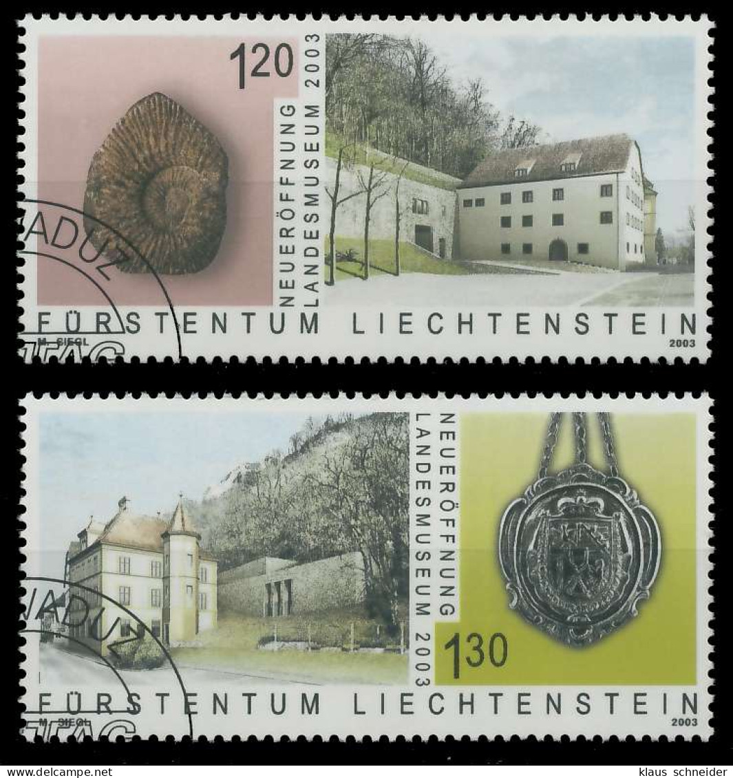 LIECHTENSTEIN 2003 Nr 1319-1320 Gestempelt X298782 - Used Stamps