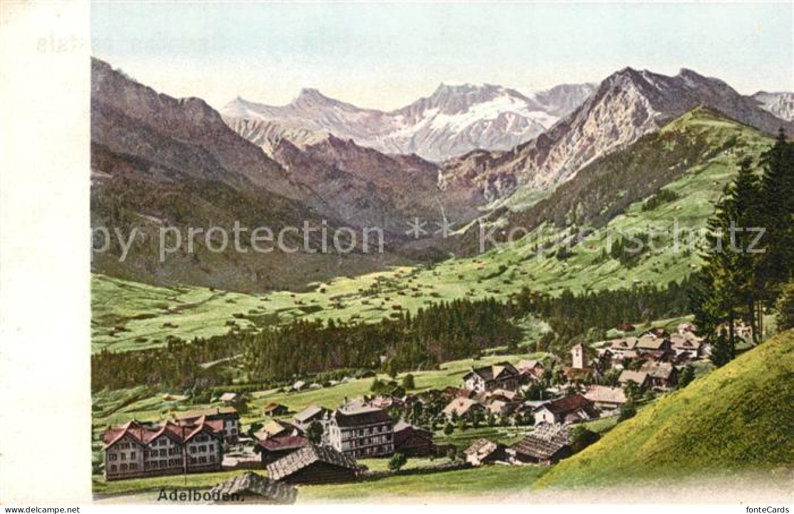 13301873 Adelboden Gesamtansicht Mit Alpenpanorama Adelboden - Otros & Sin Clasificación