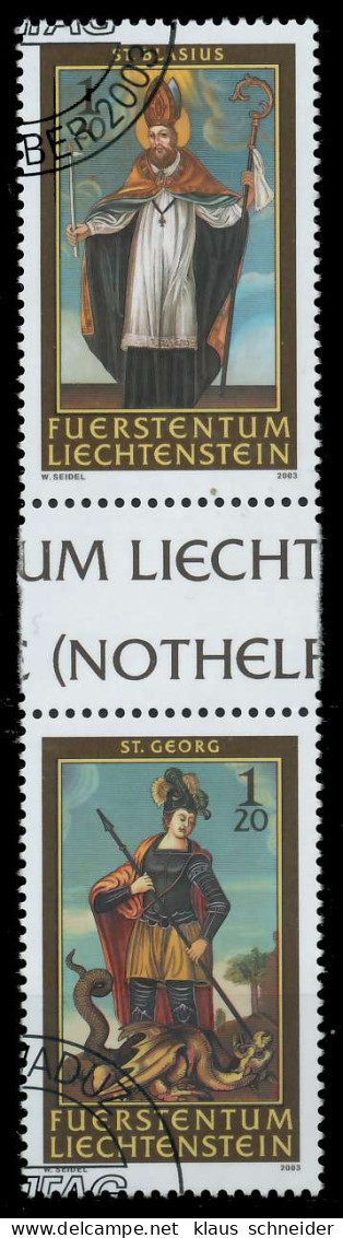 LIECHTENSTEIN 2003 Nr 1326 Und 1327 Gestempelt ZW-STEG PAA X2987D2 - Used Stamps
