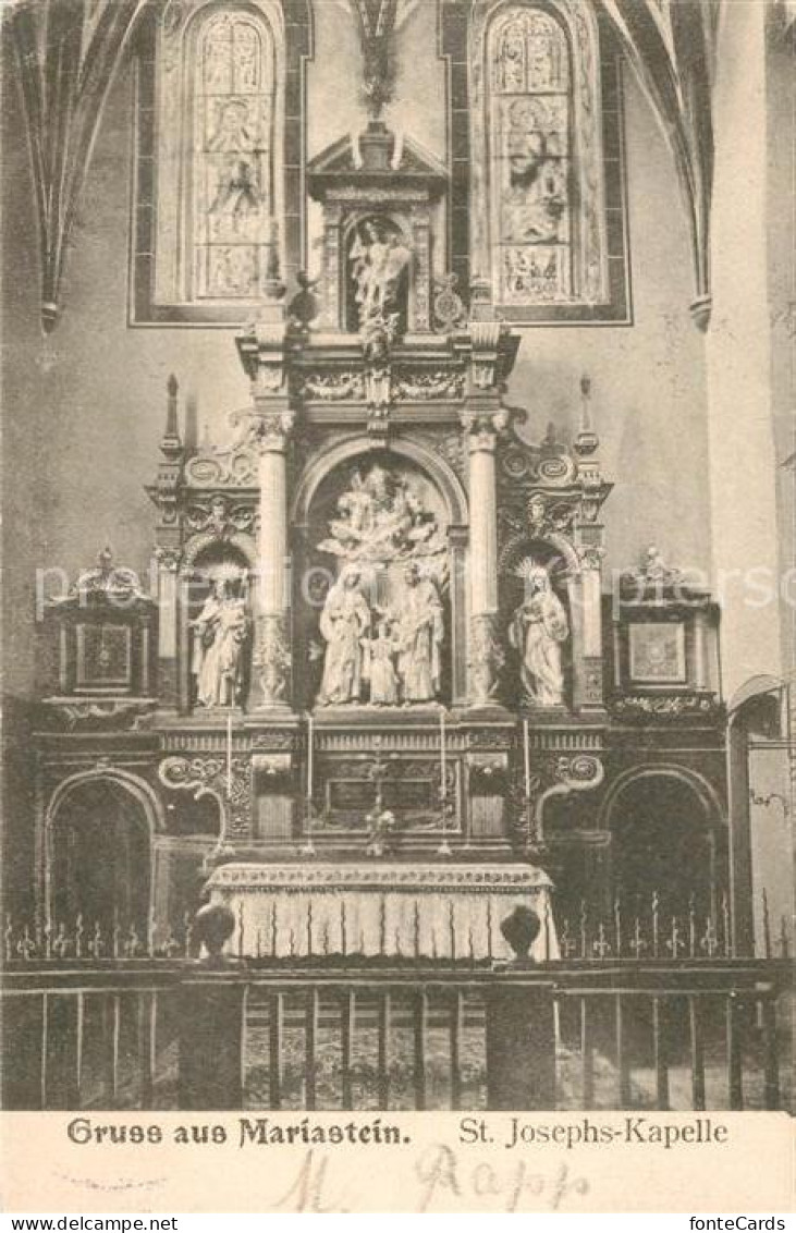 13301862 Mariastein SO St Josephs Kirche Altar Mariastein SO - Otros & Sin Clasificación