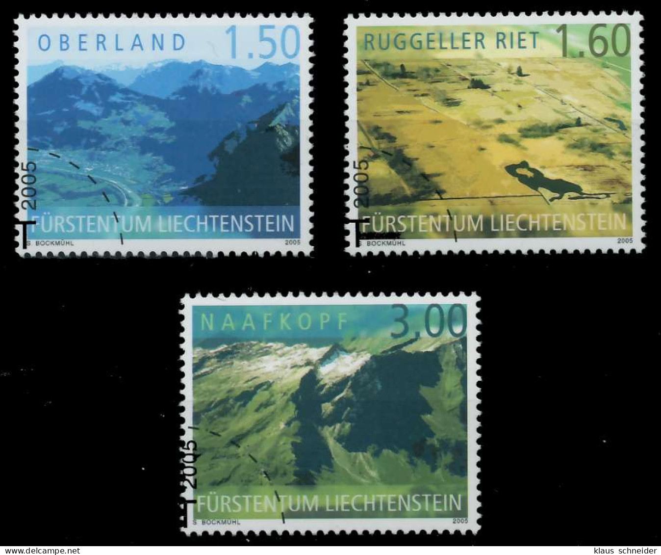 LIECHTENSTEIN 2005 Nr 1397-1399 Gestempelt X29888A - Used Stamps
