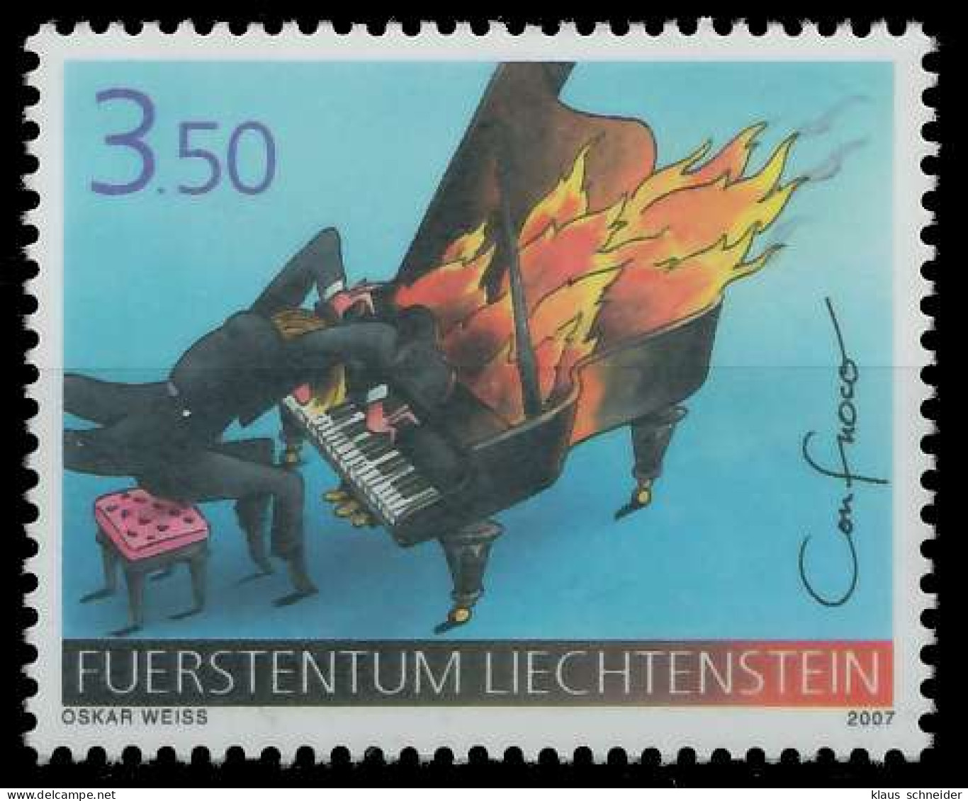LIECHTENSTEIN 2007 Nr 1441 Postfrisch X2989EA - Unused Stamps