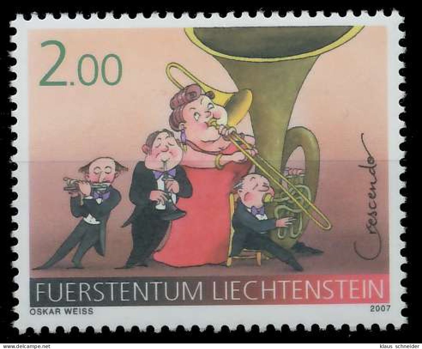 LIECHTENSTEIN 2007 Nr 1440 Postfrisch X2989F2 - Ungebraucht