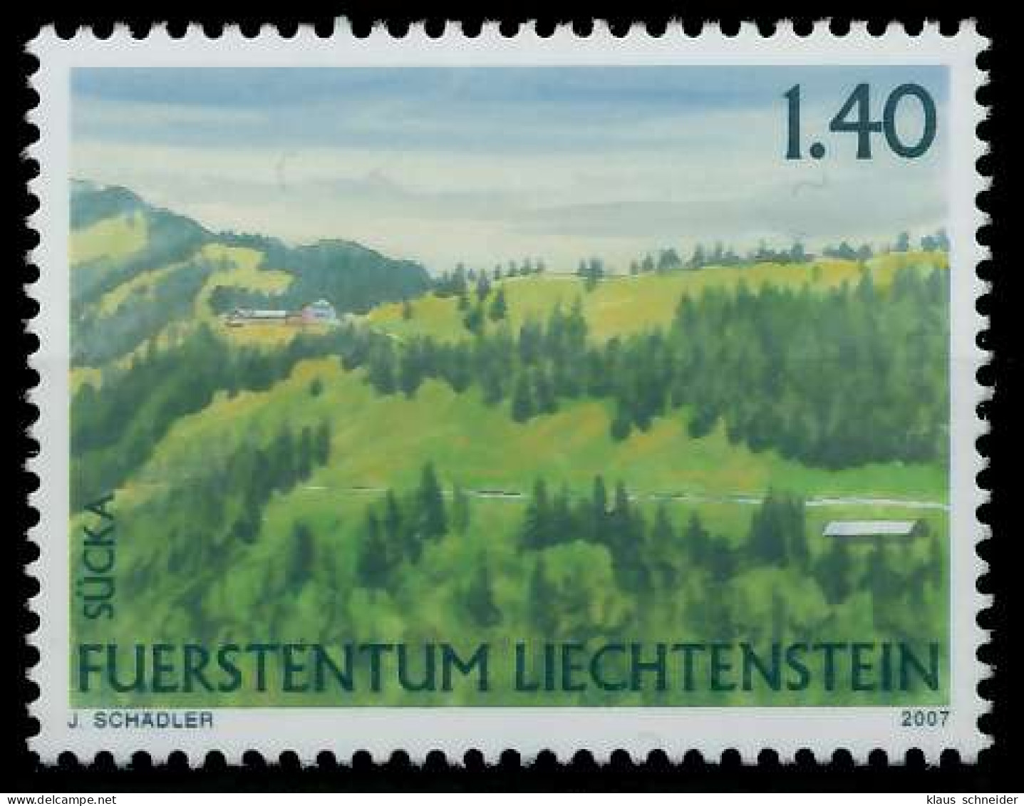 LIECHTENSTEIN 2007 Nr 1452 Postfrisch X2989FA - Unused Stamps
