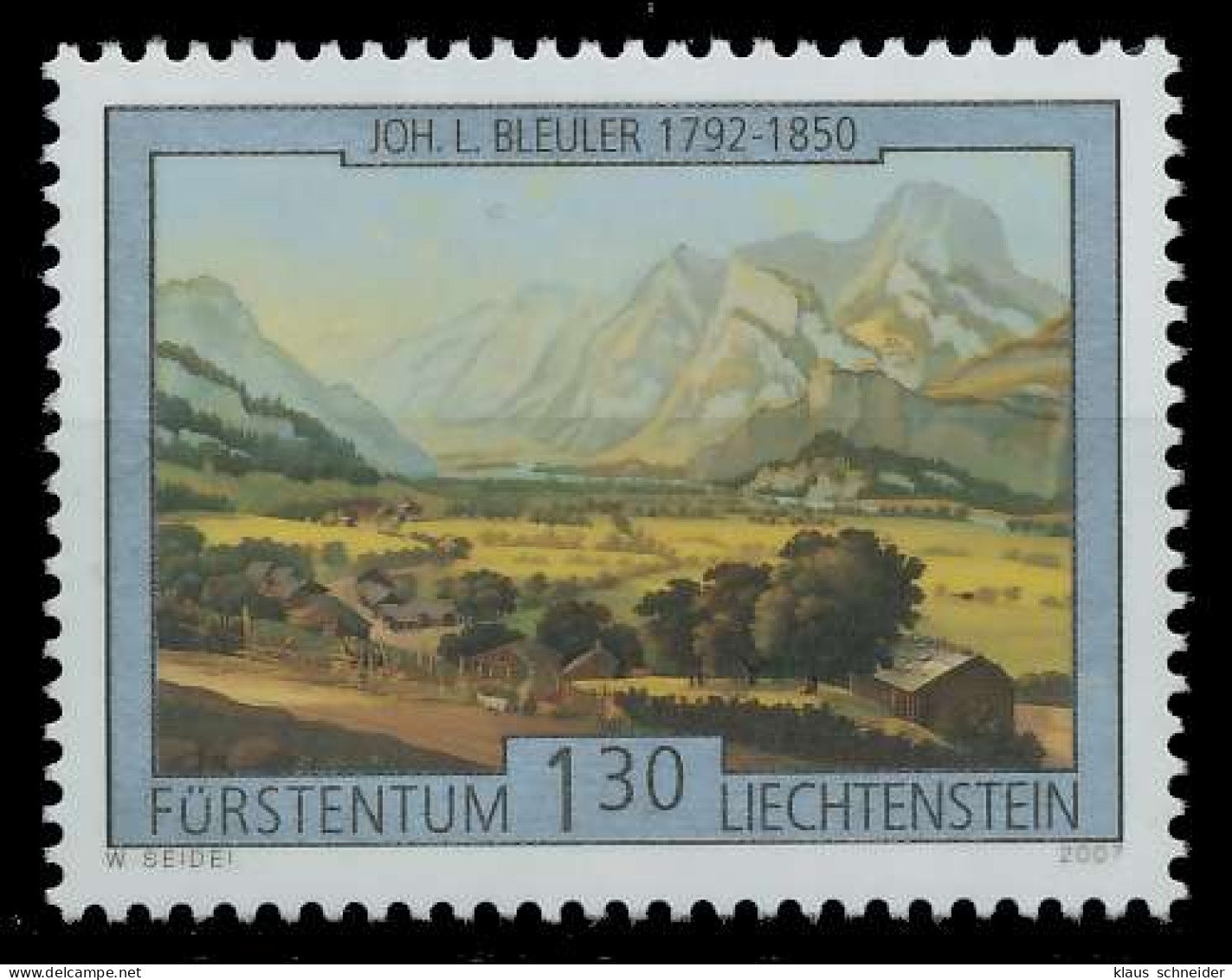 LIECHTENSTEIN 2007 Nr 1449 Postfrisch X298A06 - Ungebraucht