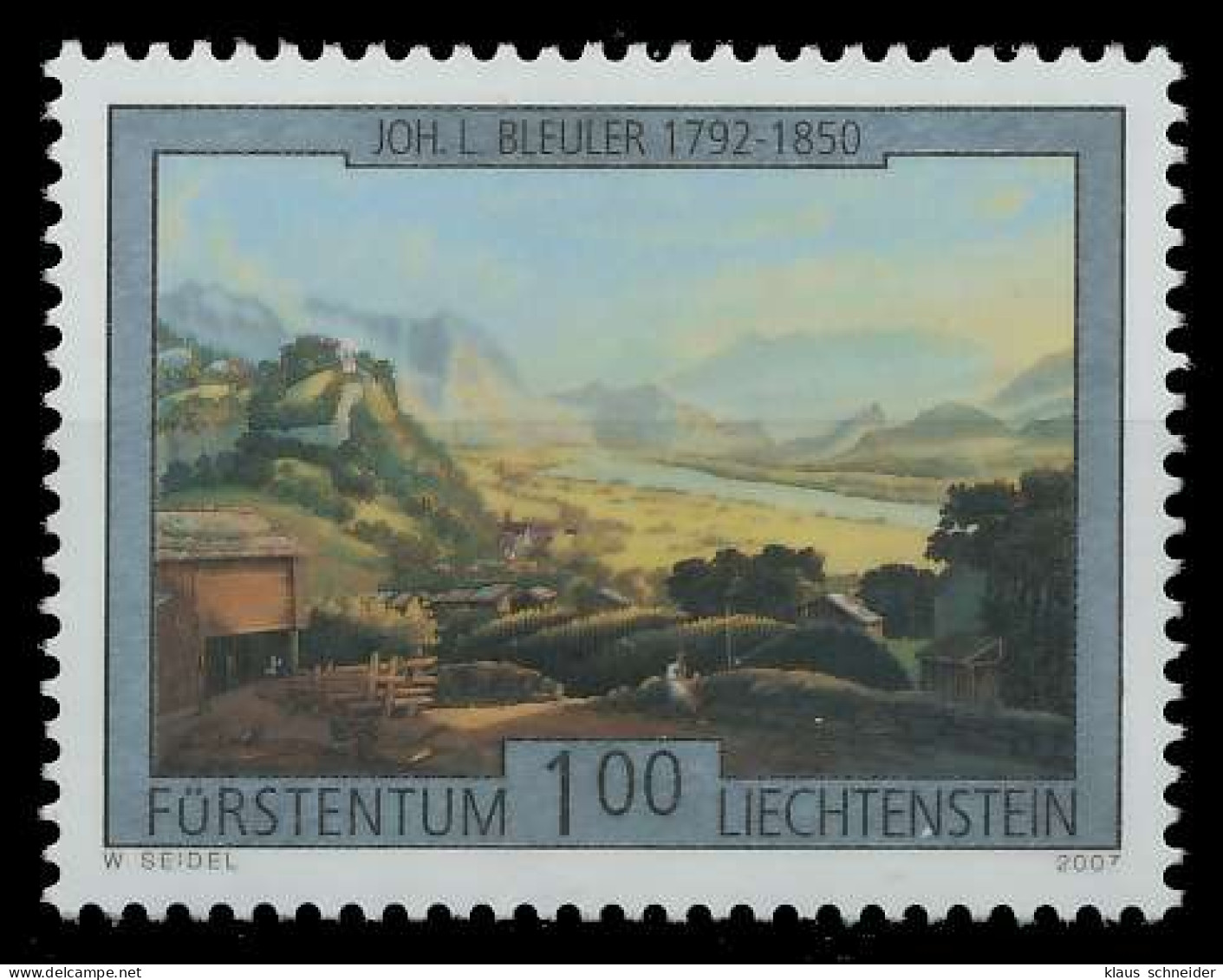 LIECHTENSTEIN 2007 Nr 1448 Postfrisch X298A0A - Ongebruikt