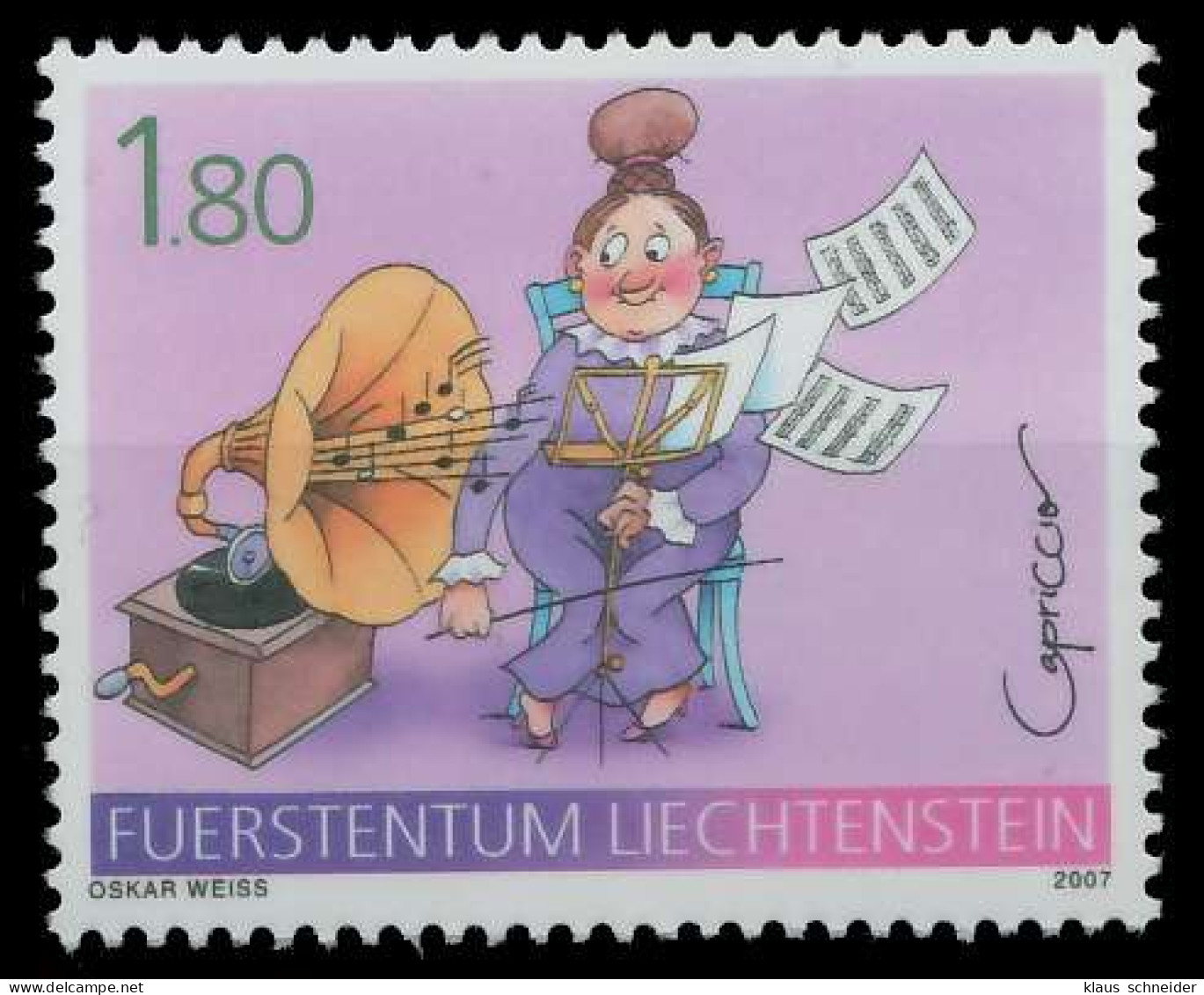 LIECHTENSTEIN 2007 Nr 1439 Postfrisch X298A2E - Unused Stamps