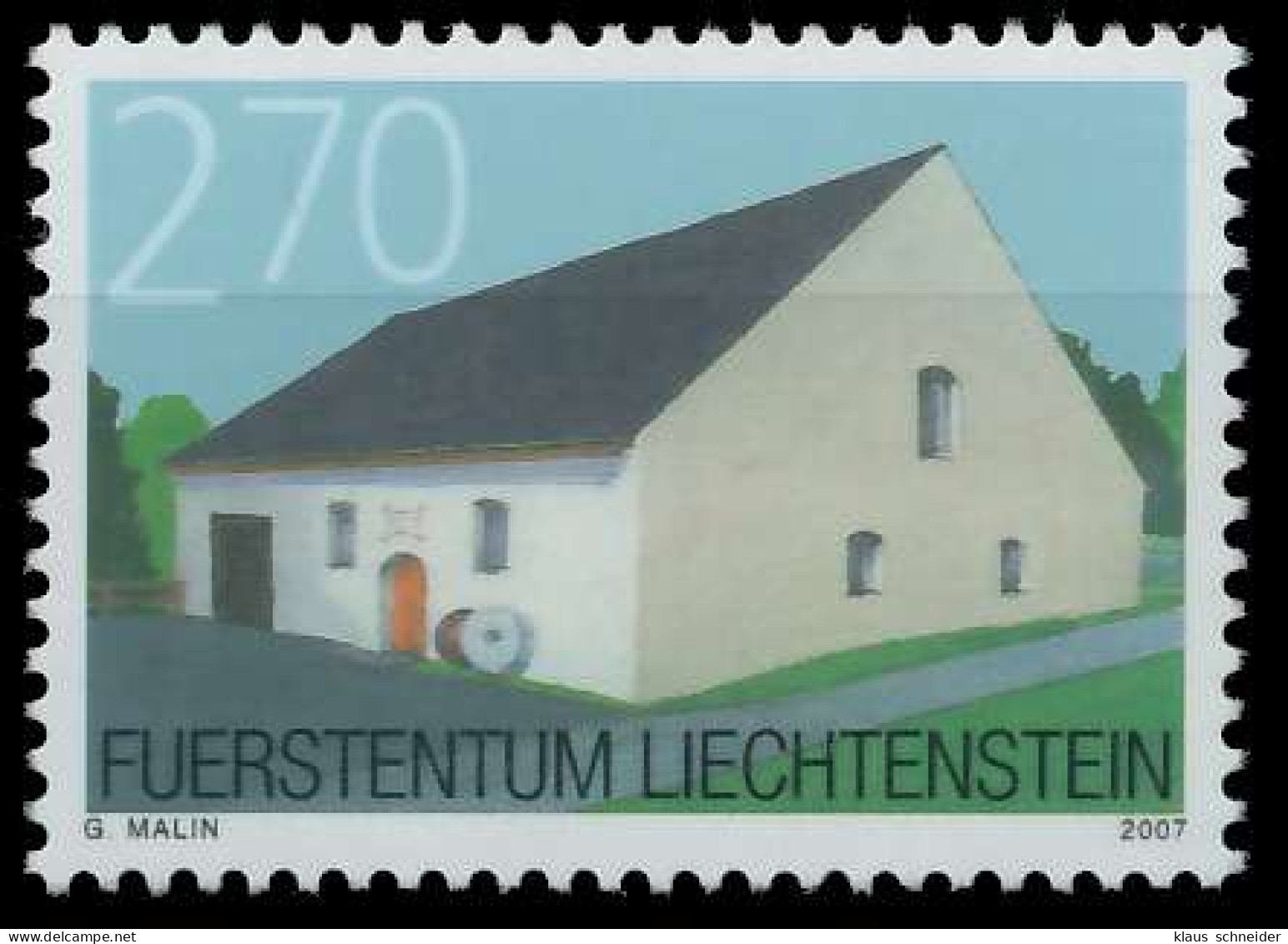 LIECHTENSTEIN 2007 Nr 1468 Postfrisch X298A4A - Unused Stamps