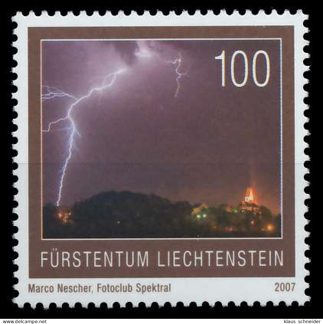 LIECHTENSTEIN 2007 Nr 1465 Postfrisch X298A5A - Nuovi