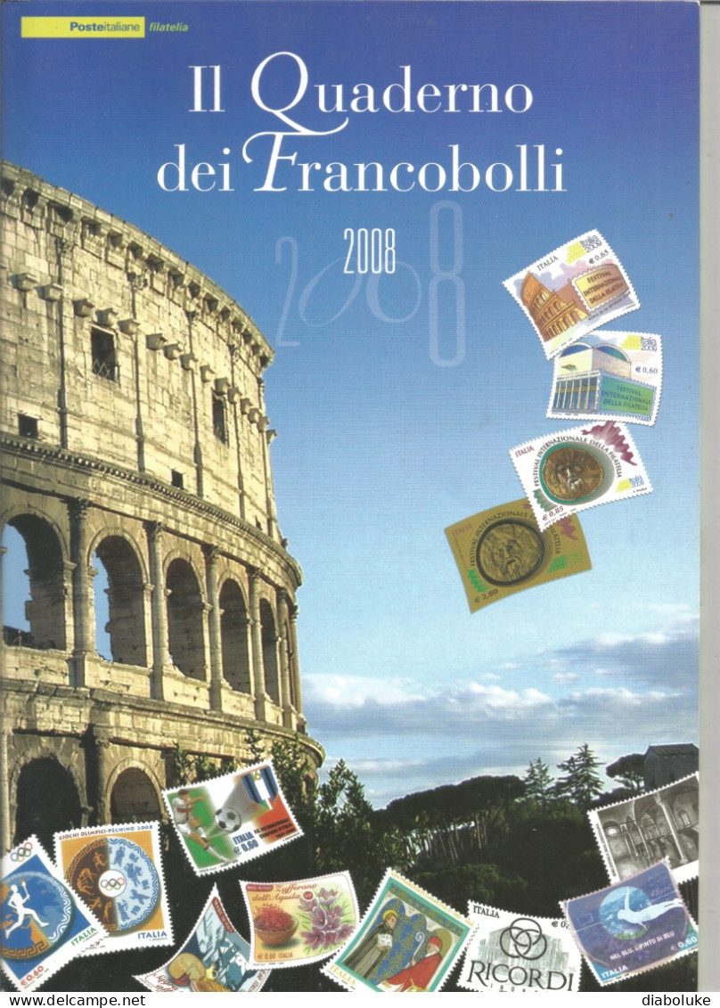 (REPUBBLICA ITALIANA) 2008, IL QUADERNO DEI FRANCOBOLLI - Other & Unclassified