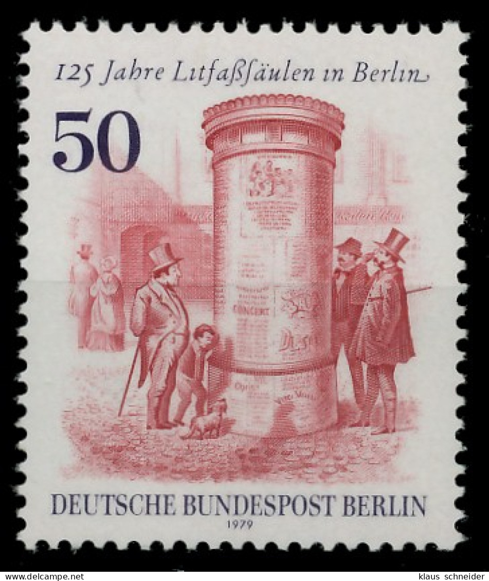 BERLIN 1979 Nr 612 Postfrisch SDBF516 - Ungebraucht