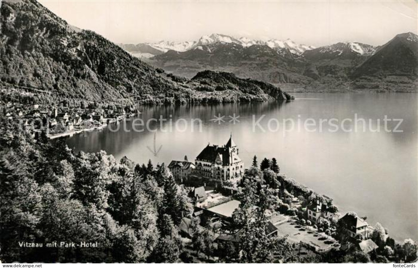 13301782 Vitznau Panorama Parkhotel Vierwaldstaettersee Alpen Vitznau - Sonstige & Ohne Zuordnung