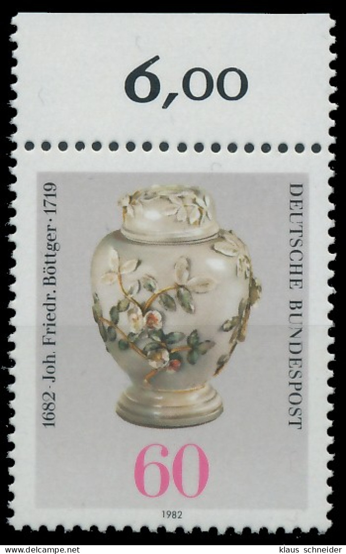BRD BUND 1982 Nr 1118 Postfrisch ORA SE3B266 - Unused Stamps