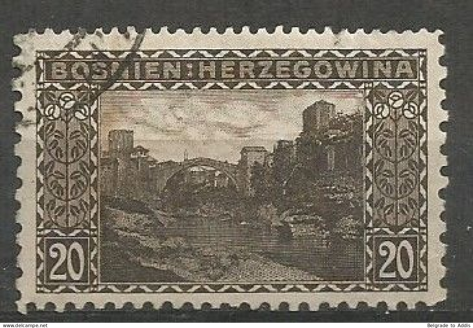 Bosnia Bosnien K.u.K. Austria Hungary Mi.35 Perforation 12½:9¼:10½:9¼ Coleman 3242 Used 1906 - Bosnia Erzegovina