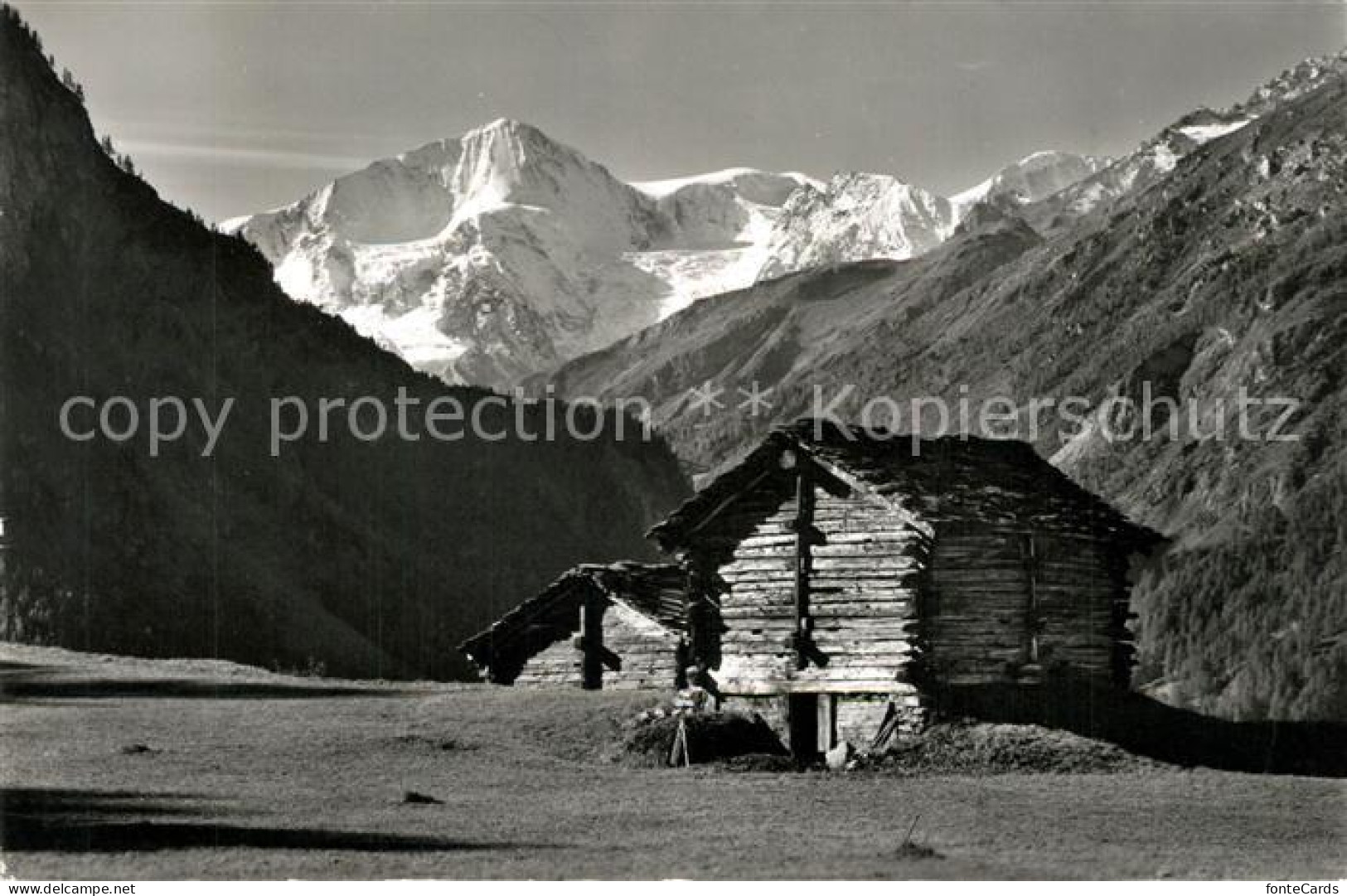 13301762 La Sage Berghuette Pigne D Arolla Et Mont Blanc De Cheilon La Sage - Sonstige & Ohne Zuordnung