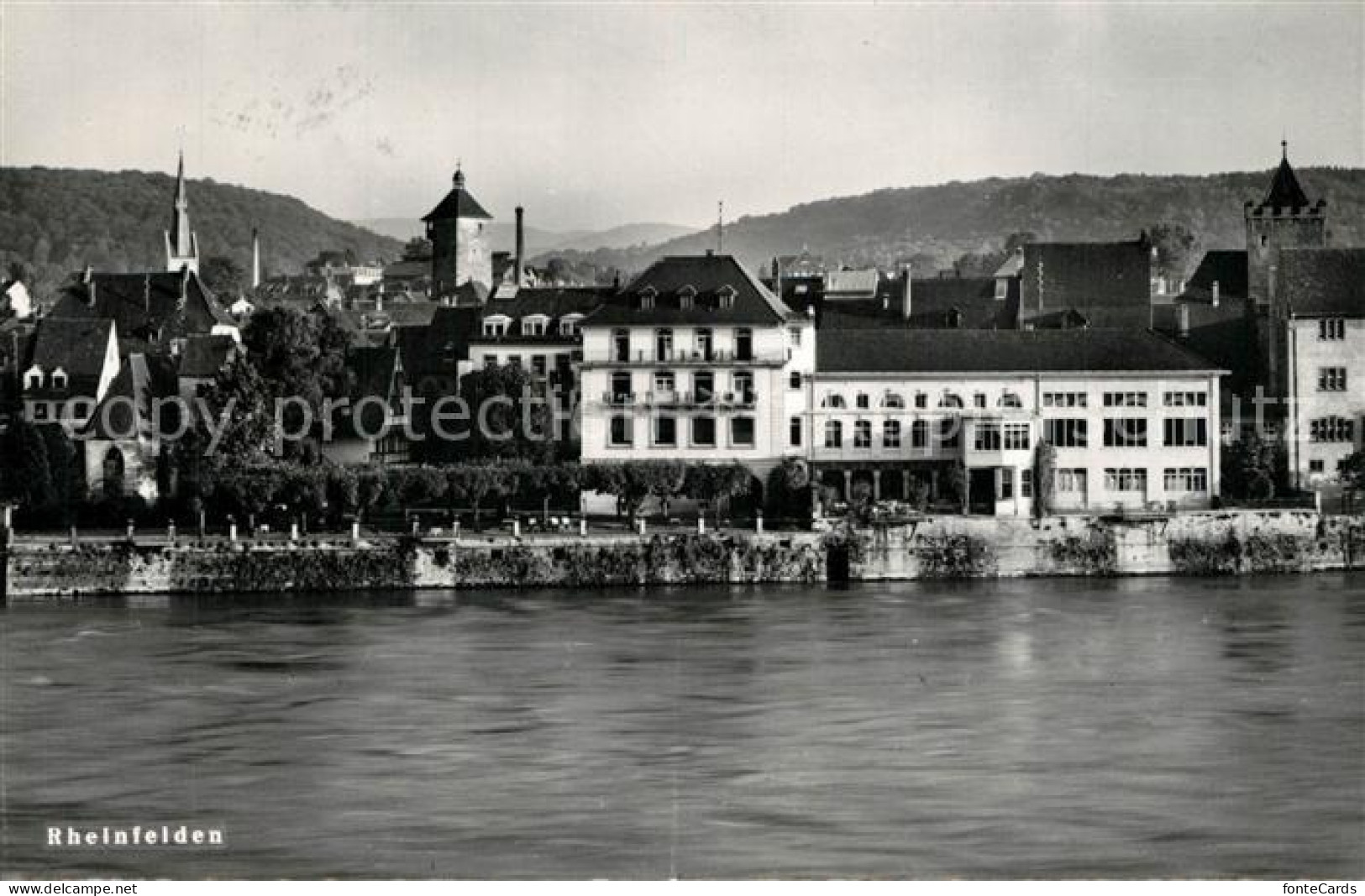 13301588 Rheinfelden AG Blick Ueber Den Rhein Rheinfelden AG - Autres & Non Classés