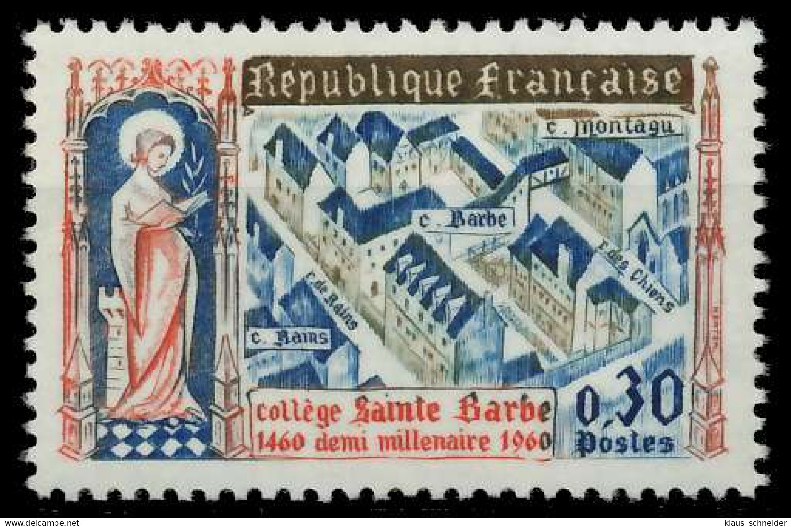 FRANKREICH 1960 Nr 1331 Postfrisch X62586E - Nuevos