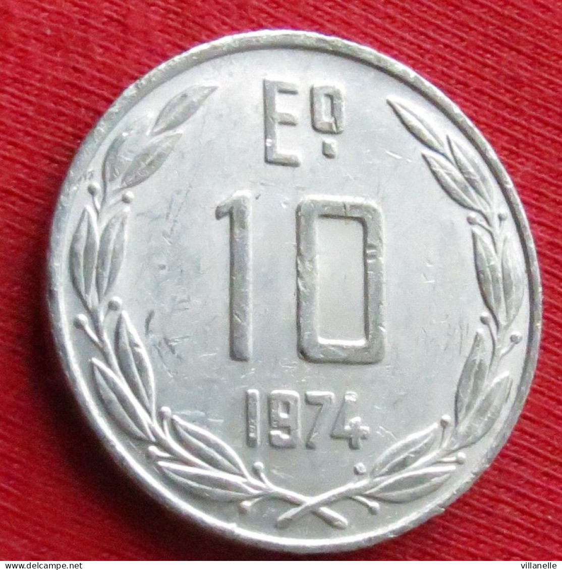 Chile 10 Escudo 1974 Chili  W ºº - Chile