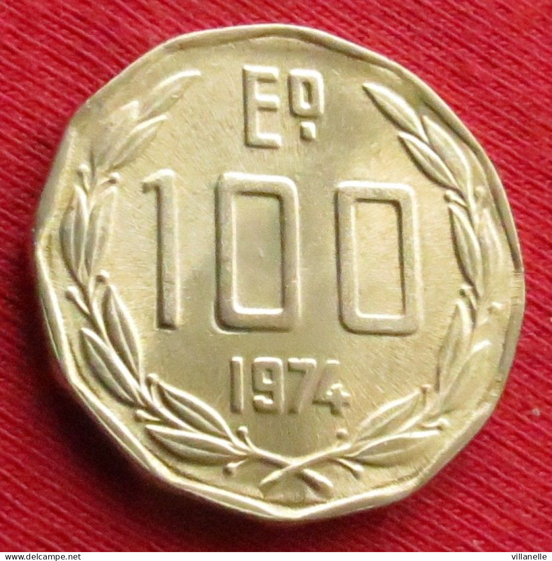 Chile 100 Escudo 1974 Chili  W ºº - Chili