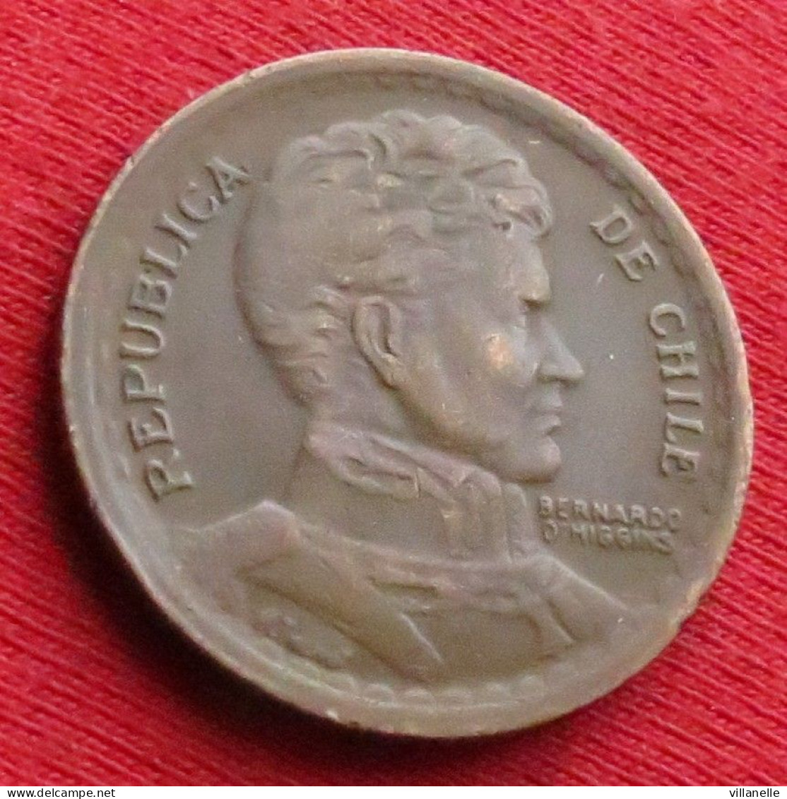 Chile 1 Peso 1944 Chili  W ºº - Cile