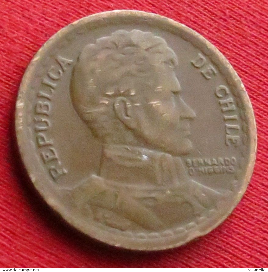 Chile 1 Peso 1949 Chili  W ºº - Chile