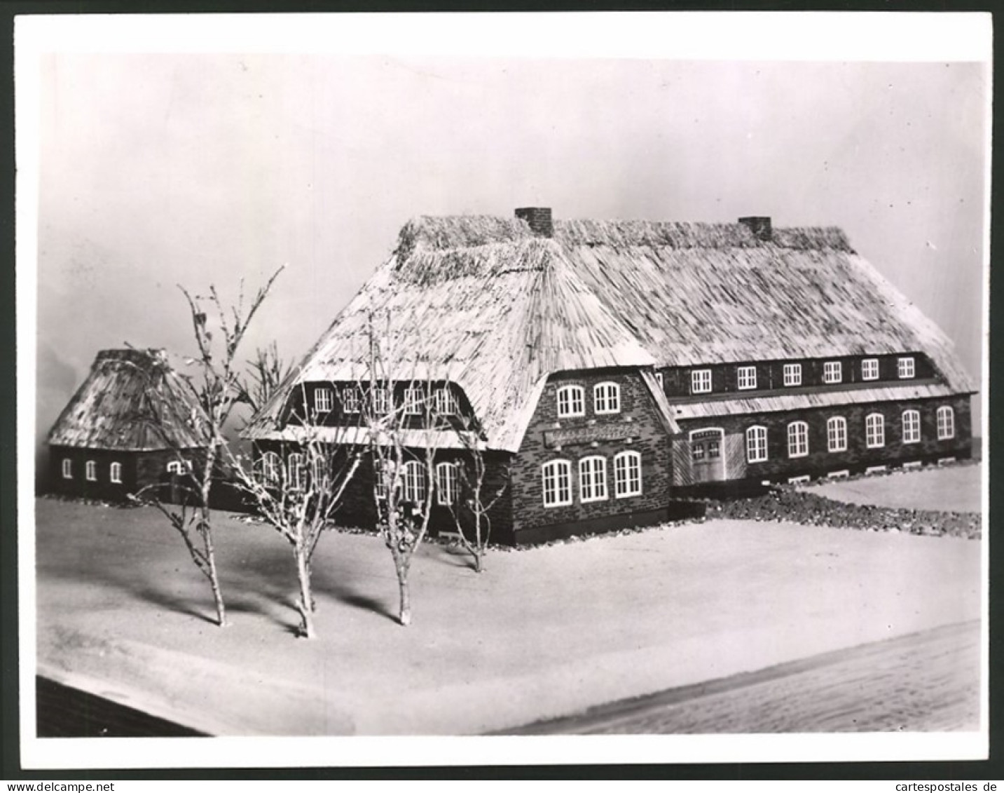 Fotografie Ansicht Husum, Modell Der Jugendherberge  - Lieux