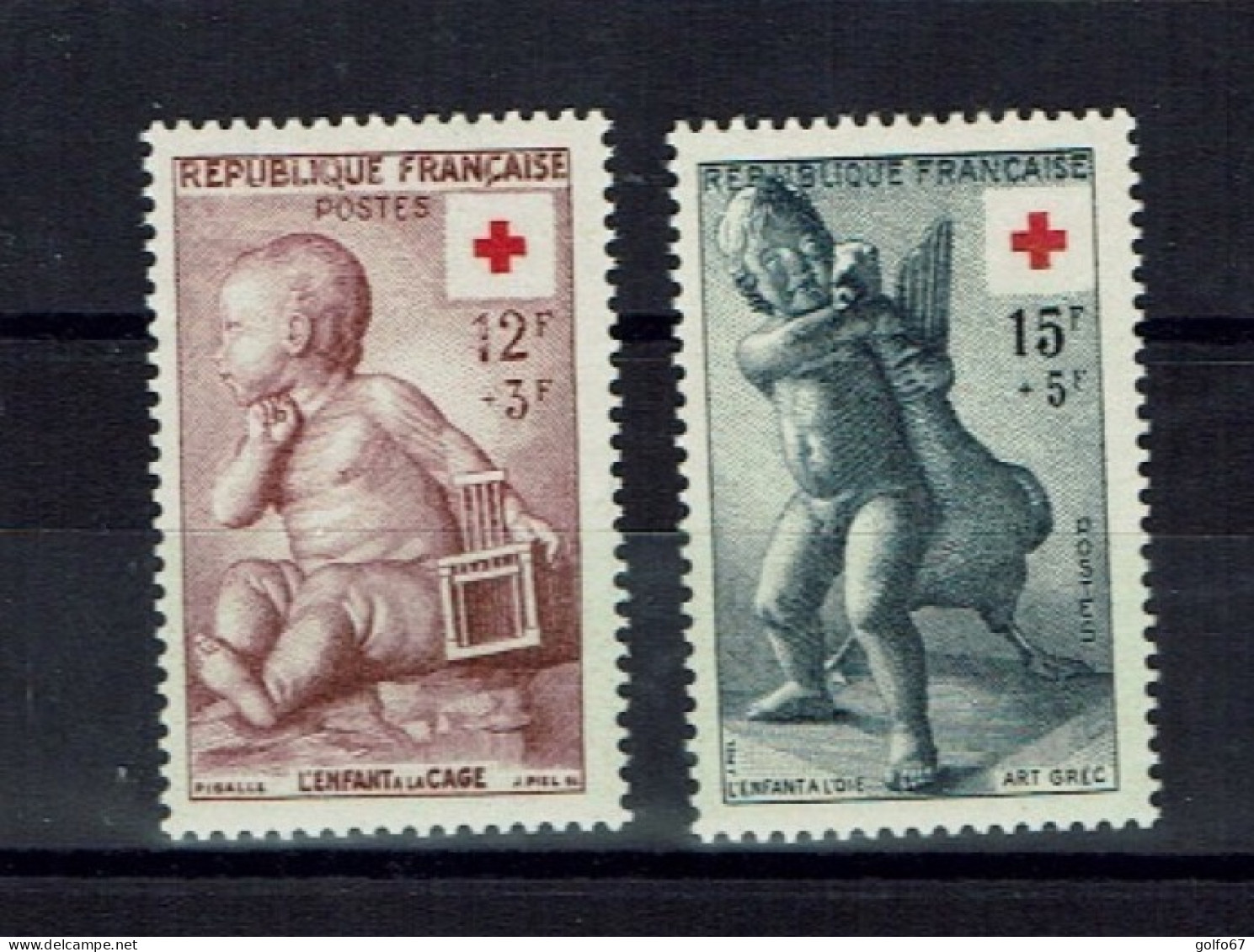 FRANCE 1955 Y&T N° 1048 - 1049 NEUF** (142991) - Unused Stamps