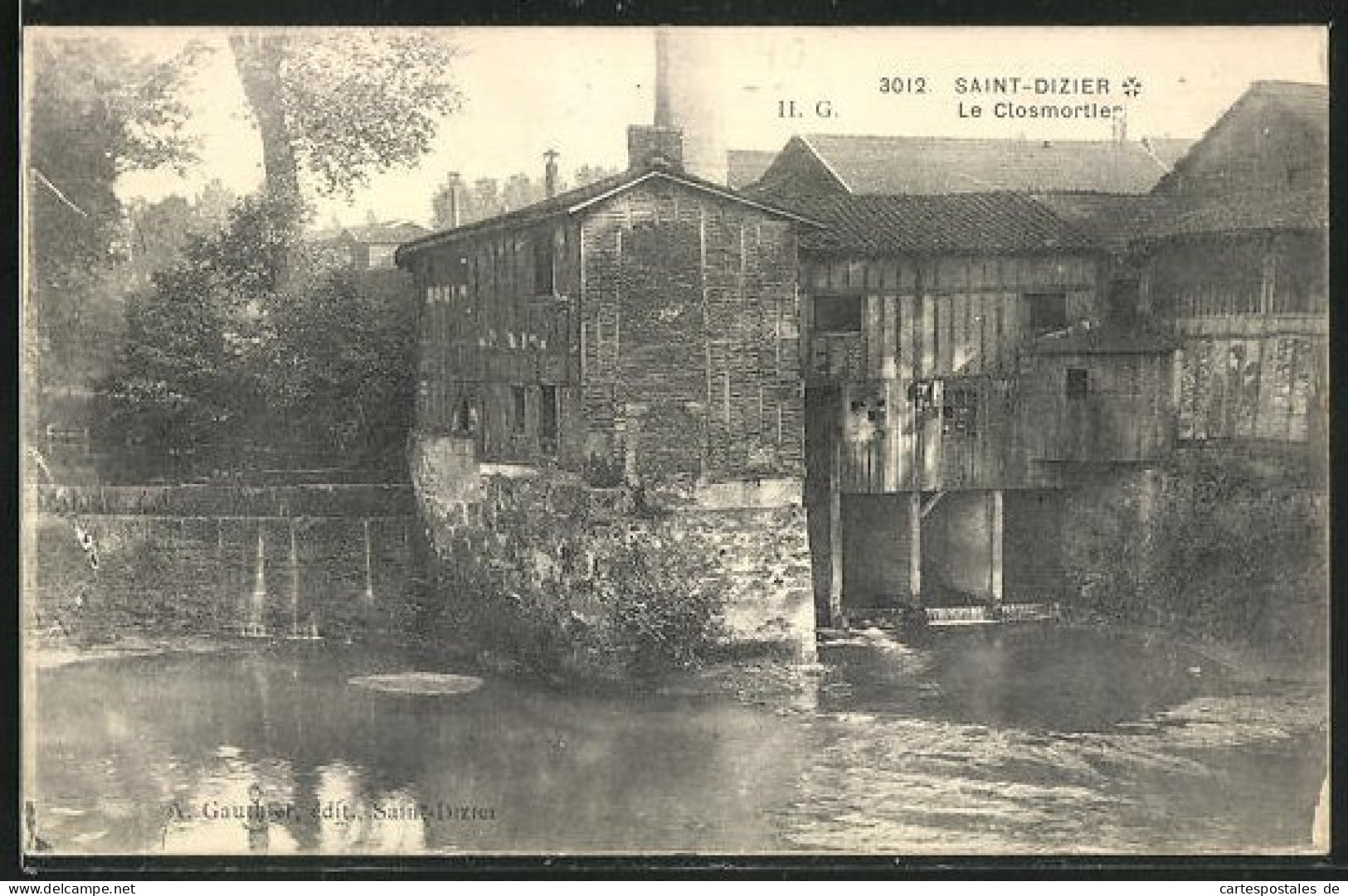 CPA Saint-Dizier, Le Closmortier, Wassermühle  - Saint Dizier