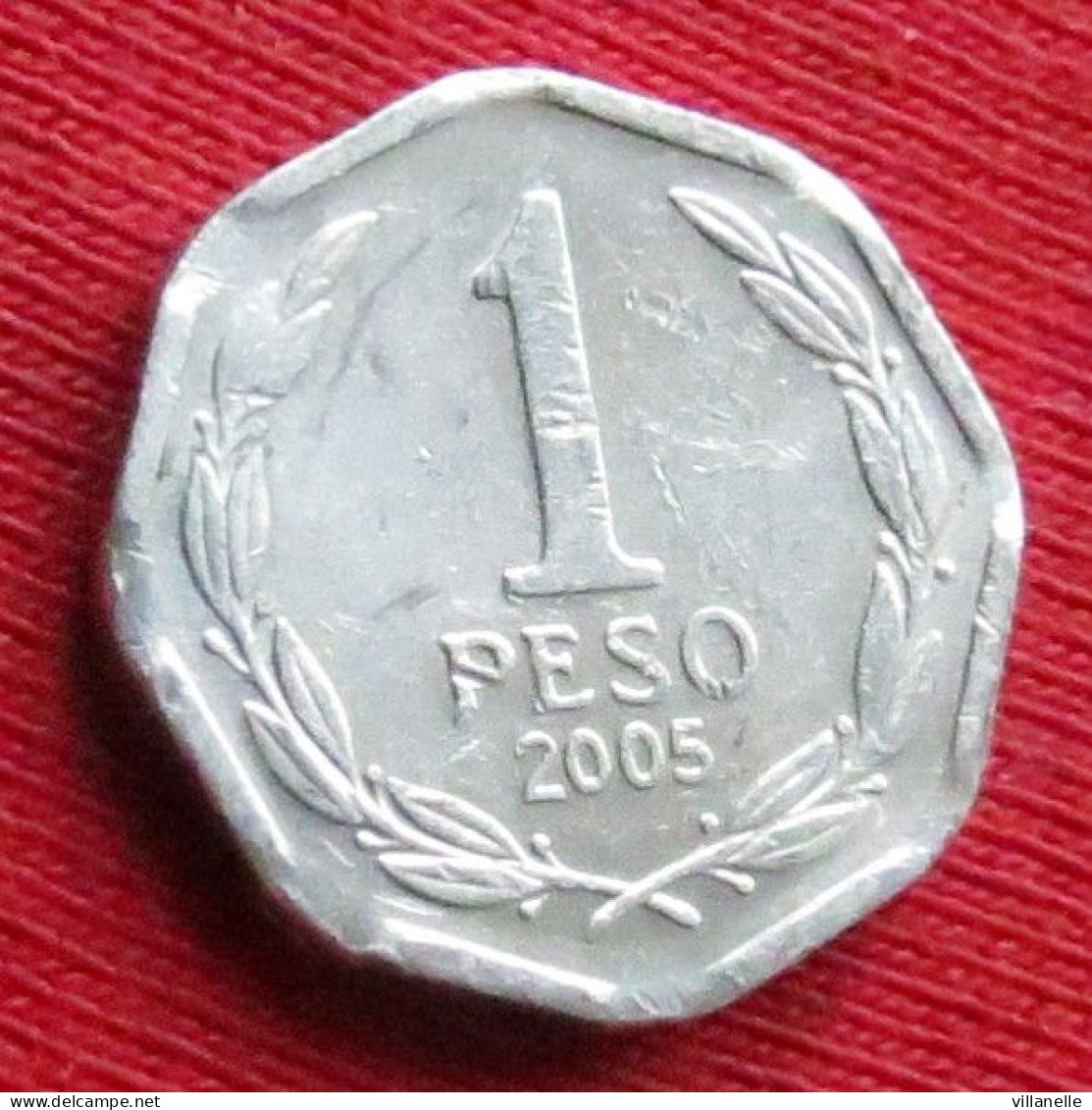 Chile 1 Peso 2005 Chili  W ºº - Chile