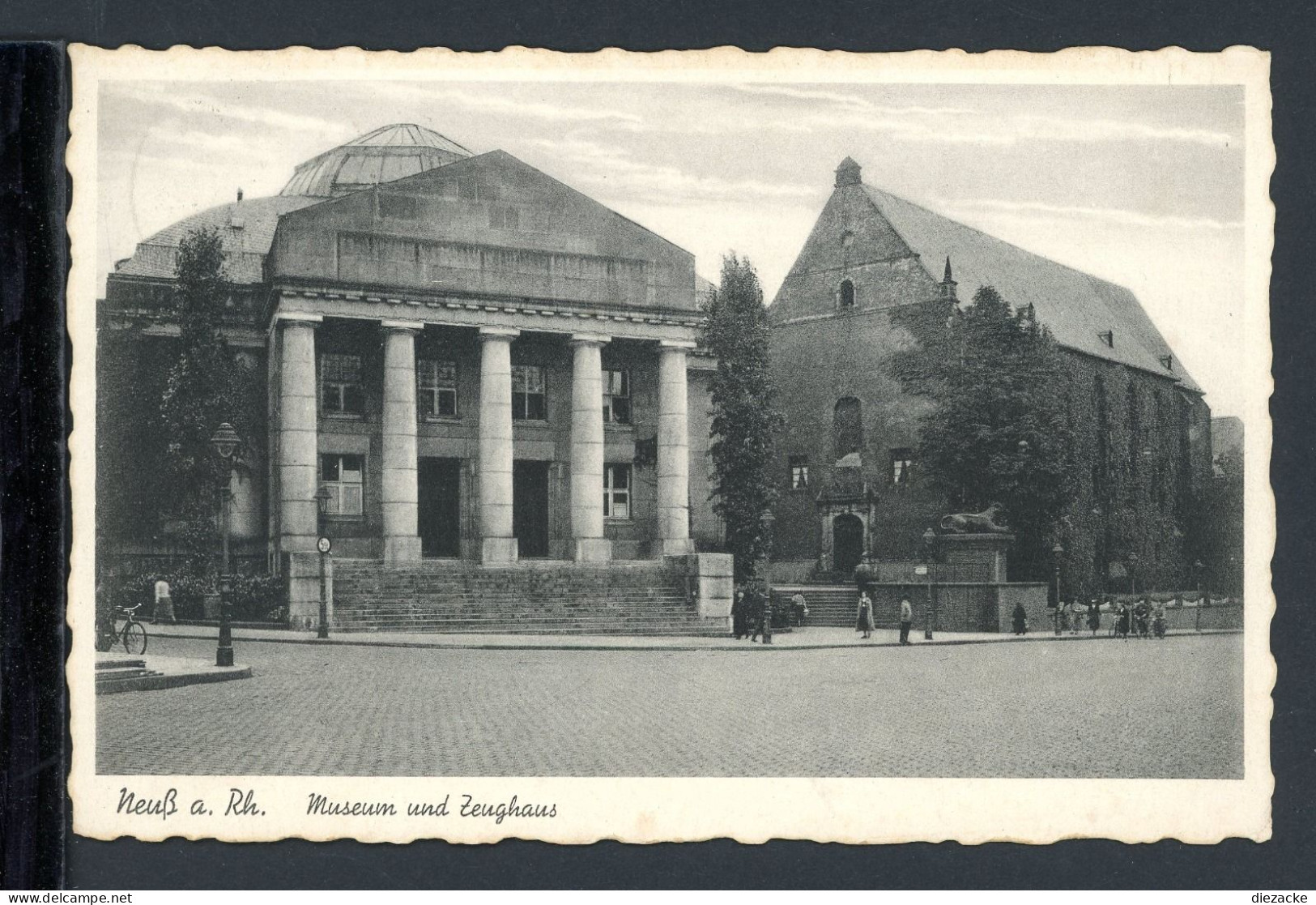 AK Neuss 1939 Clemens-Sels-Museum Mit Zeughaus, Mit Feldpoststempel (PK0097 - Sonstige & Ohne Zuordnung