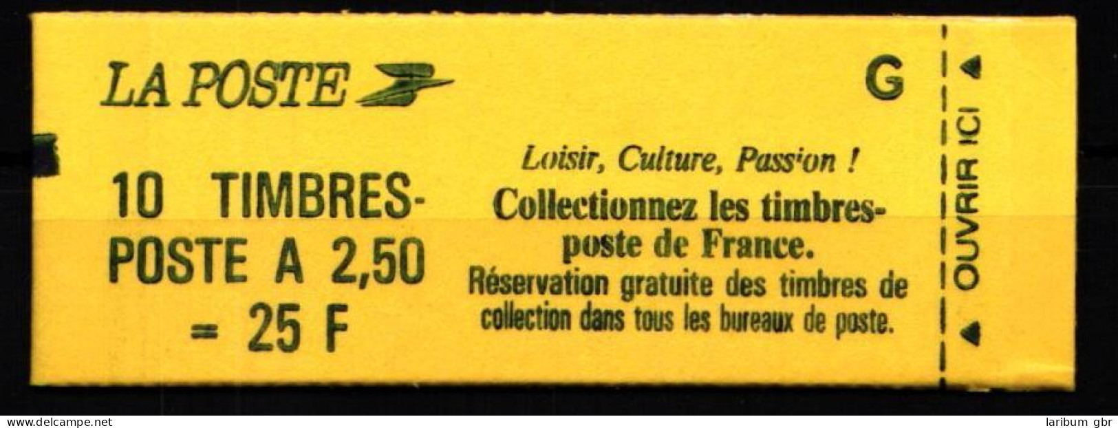 Frankreich MH 22 Postfrisch Markenheftchen #KL266 - Andere & Zonder Classificatie