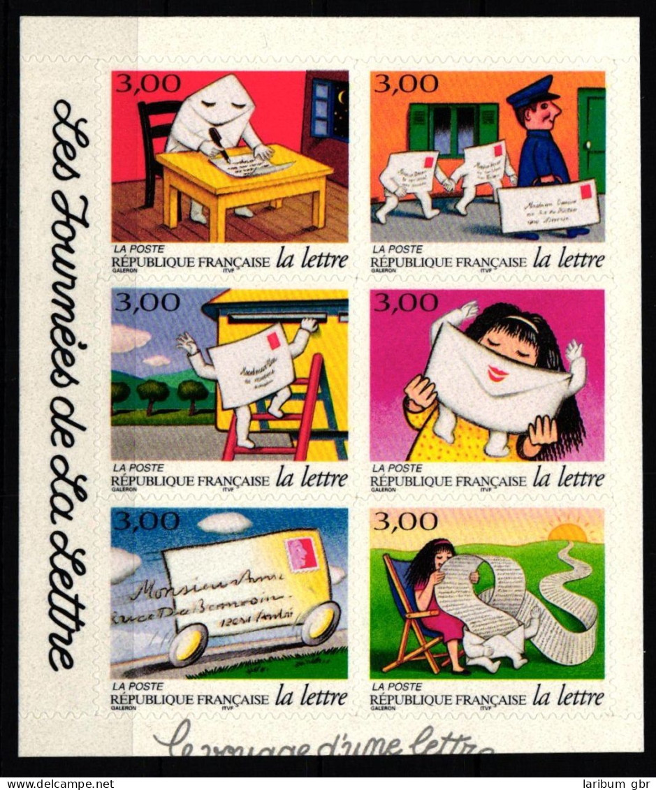 Frankreich 3209-3214 Postfrisch Markenheftchen #KL311 - Autres & Non Classés