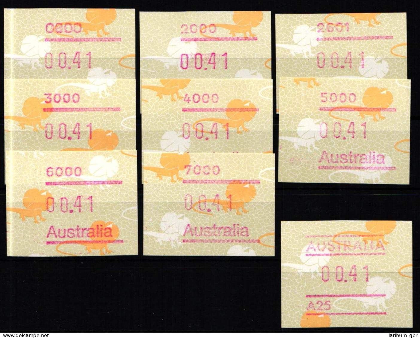 Australien Automatenmarken 14, 15 Postfrisch #KL249 - Sonstige & Ohne Zuordnung