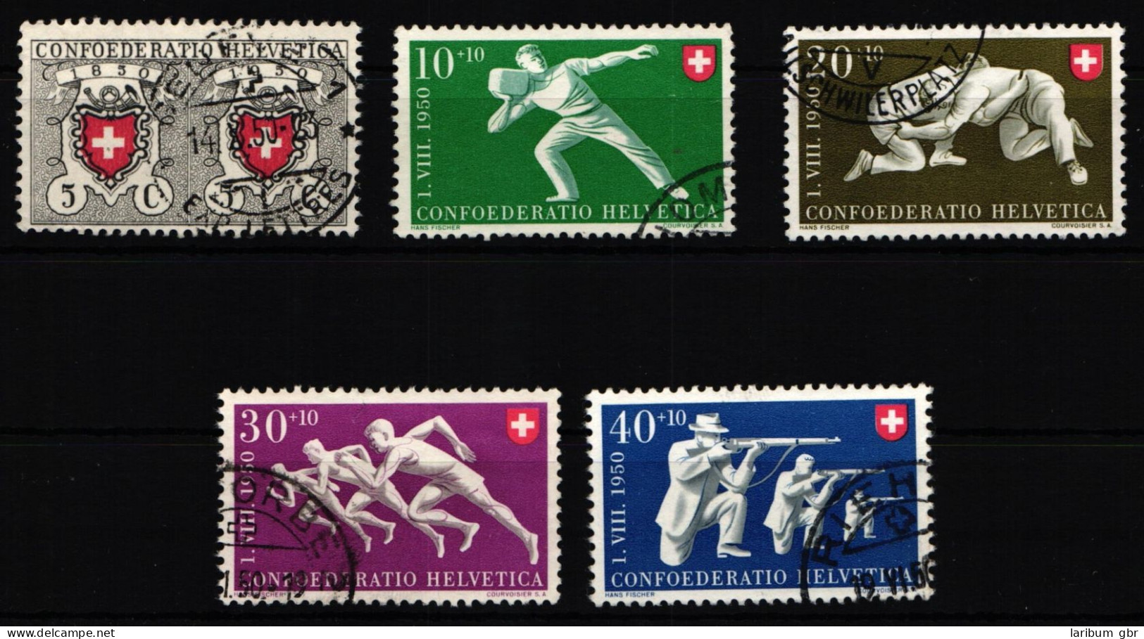 Schweiz 545-549 Gestempelt #KL398 - Altri & Non Classificati