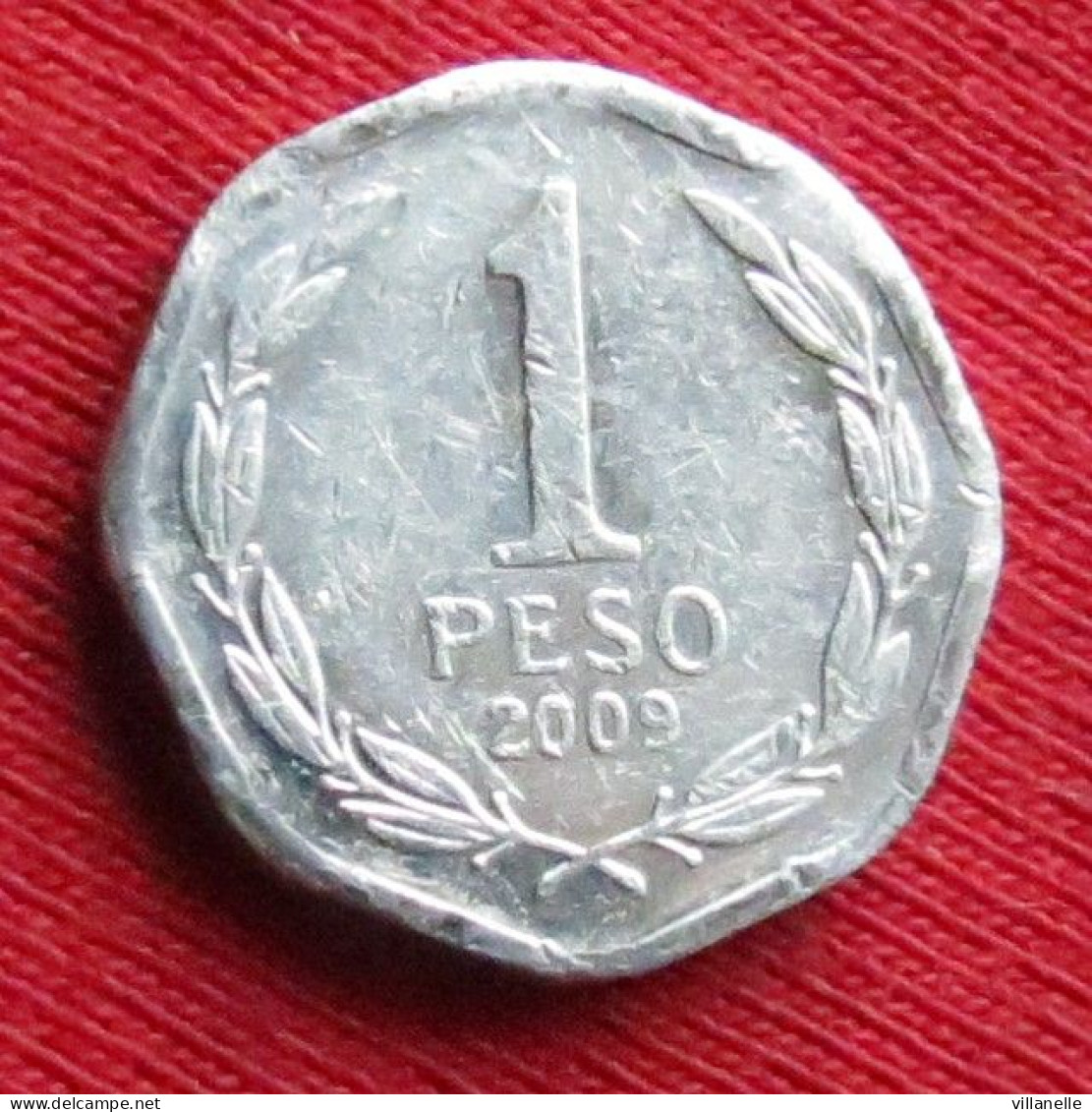 Chile 1 Peso 2009 Chili  W ºº - Chile